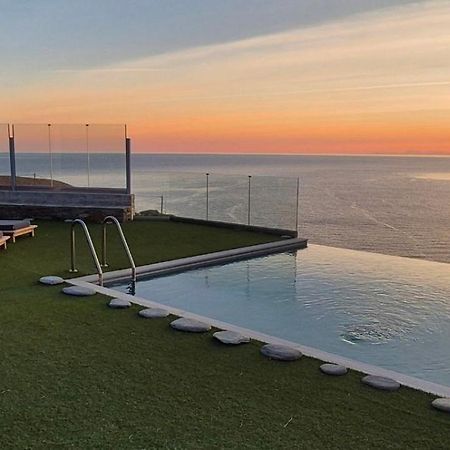 Anastasis Luxury Villa Andros With Heated Pool Sineti エクステリア 写真