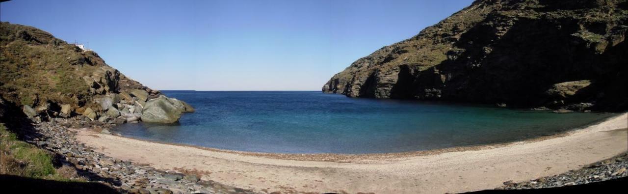 Anastasis Luxury Villa Andros With Heated Pool Sineti エクステリア 写真