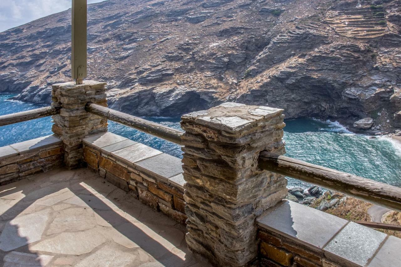 Anastasis Luxury Villa Andros With Heated Pool Sineti エクステリア 写真